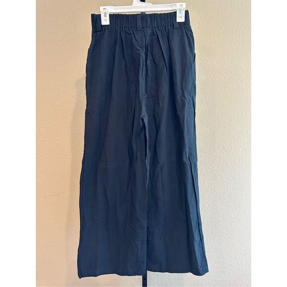 Size M (Regular) Halara High Waisted Plicated Side Pocket Wide Leg Palazzo Pants - Picture 4 of 8